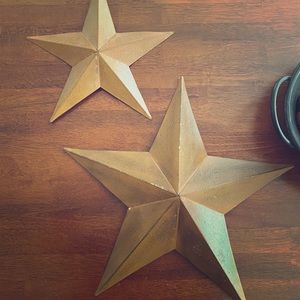 Rustic metal stars